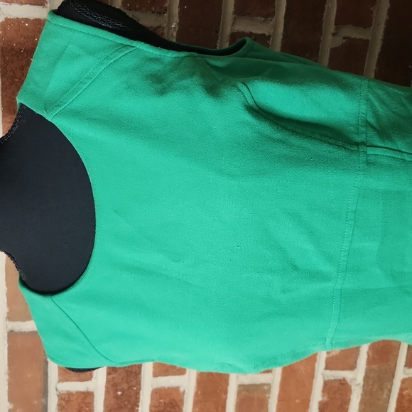 The Limited Kelly Green Fit And Flare Dress, Size 8 - Picture 2 of 8